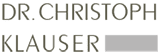 Dr. Christoph Klauser Logo